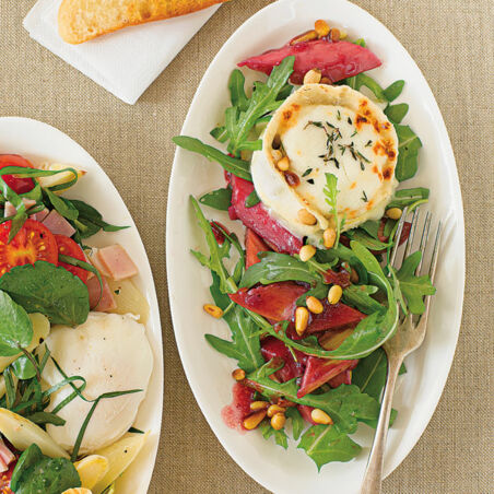 Rhabarber-Rucola-Salat Rhabarber-Rucola-Salat