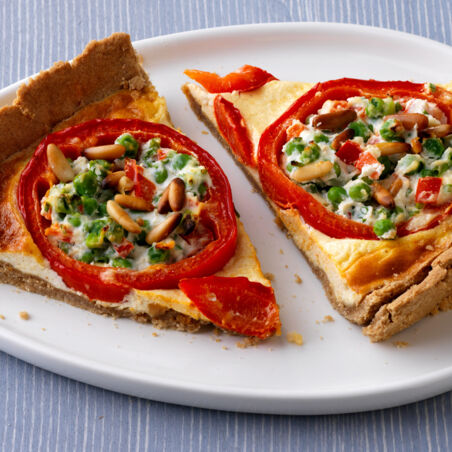 Bunte Gemüsequiche Bunte Gemüsequiche