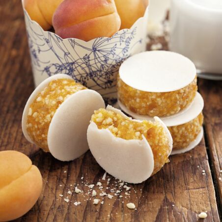 Aprikosen-Frühstücksoblaten Aprikosen-Frühstücksoblaten