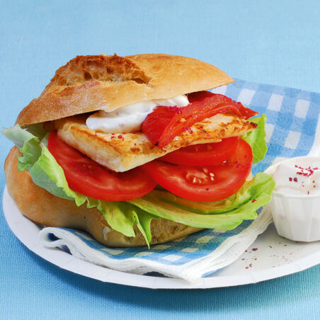 Halloumi-Sandwich