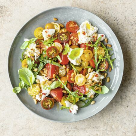 Tomatensalat mit Burrata Tomatensalat mit Burrata