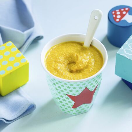 Möhren-Amarant-Kichererbsen-Brei Möhren-Amarant-Kichererbsen-Brei