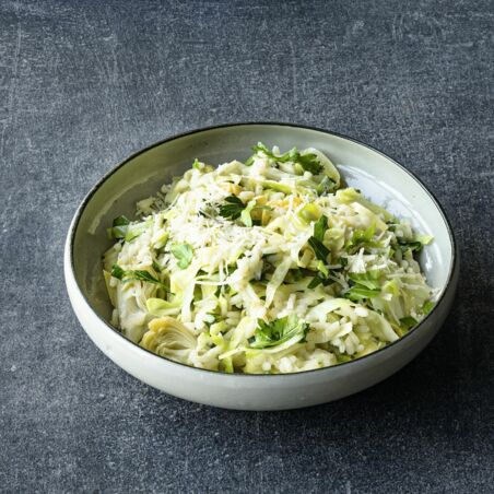 Spitzkohl-Risotto