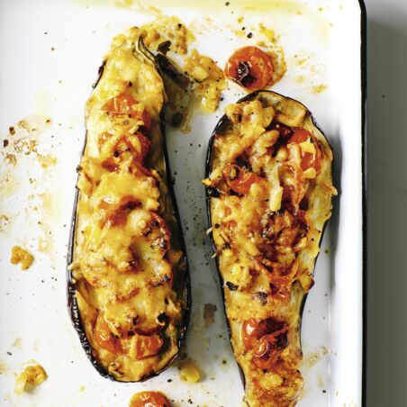 Gefüllte Auberginen Gefüllte Auberginen