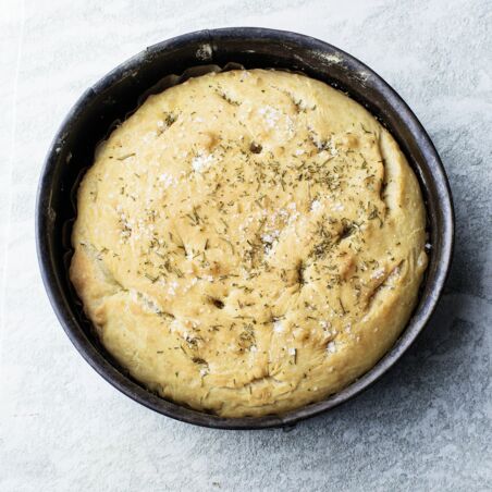 Focaccia mit Rosmarin Focaccia mit Rosmarin