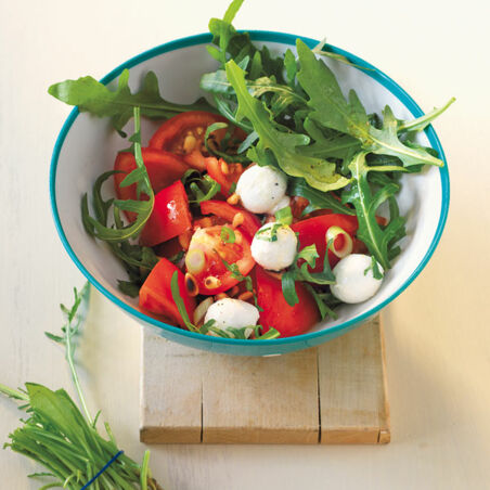 Tomaten-Rucola-Salat