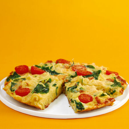 Nudel-Frittata mit Mangold Nudel-Frittata mit Mangold