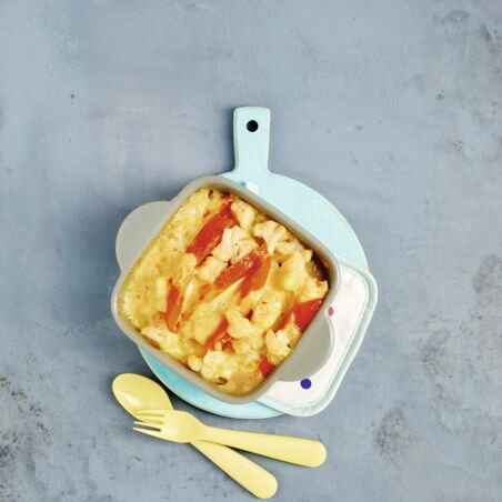 Gemüseauflauf mit Schweinefilet Gemüseauflauf mit Schweinefilet