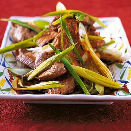 Lamm mit Lauch Lamm mit Lauch