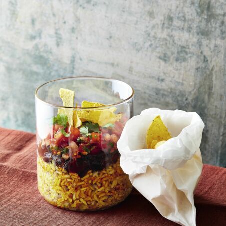 Burrito-Schicht-salat Burrito-Schicht-salat