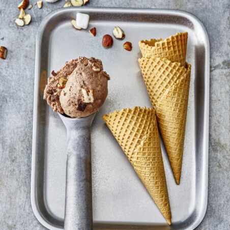 Schokoladeneis Rocky Road Schokoladeneis Rocky Road