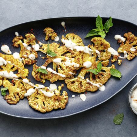 Blumenkohlsteaks Blumenkohlsteaks