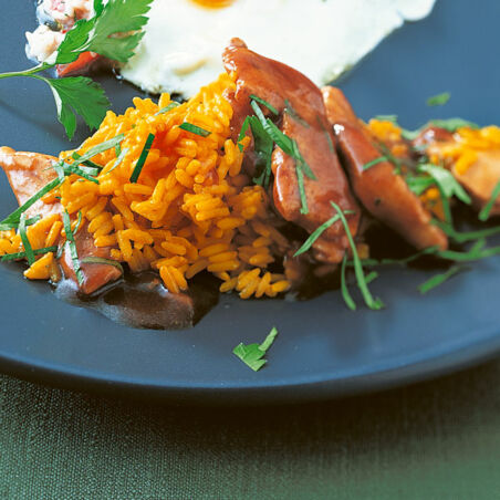 Zitronenreis mit Hähnchen Zitronenreis mit Hähnchen