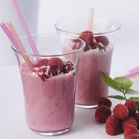 Himbeer-Buttermilchshake Himbeer-Buttermilchshake