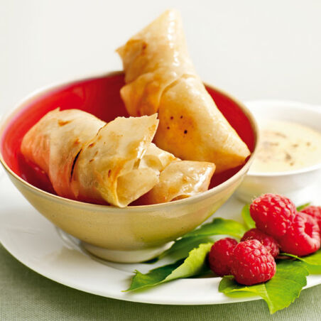 Kleine Bananen-Kokos-Strudel Kleine Bananen-Kokos-Strudel