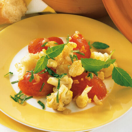 Blumenkohl mit Tomaten Blumenkohl mit Tomaten