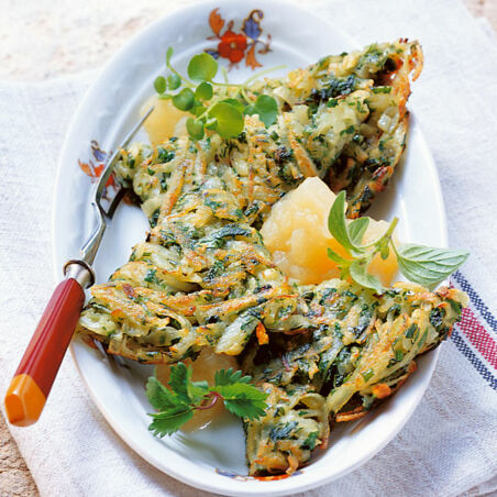 Hessische Kartoffel-Pfannkuchen Hessische Kartoffel-Pfannkuchen