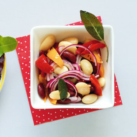 Bohnen-Paprika-Salat Bohnen-Paprika-Salat