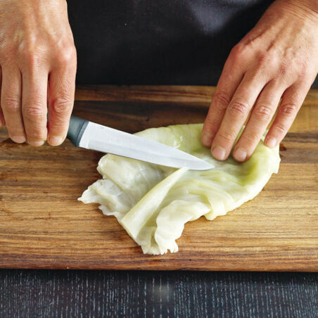 Kohlrouladen mit Kartoffelpüree Kohlrouladen mit Kartoffelpüree