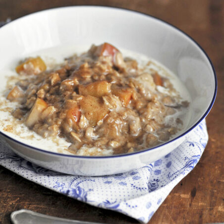 Apfelkuchen-Porridge Apfelkuchen-Porridge