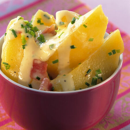 Schinken-Stippe-Kartoffeln Schinken-Stippe-Kartoffeln