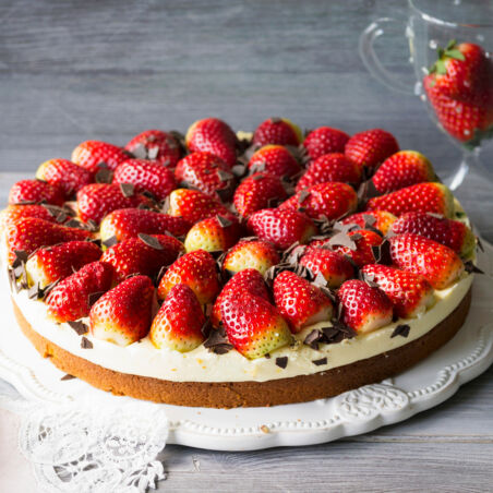 Erdbeer-Schmandkuchen Erdbeer-Schmandkuchen