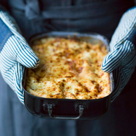 Pilz-Lasagne mit Paprika Pilz-Lasagne mit Paprika