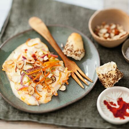 Wurzelgemüse-Pfännchen Wurzelgemüse-Pfännchen