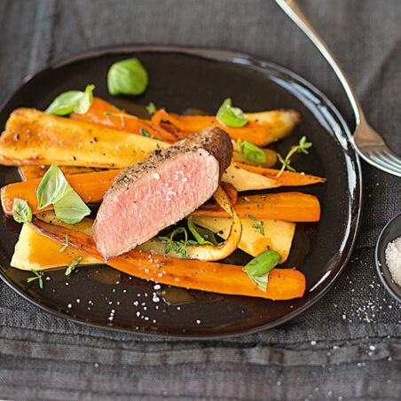 Wildschweinrückenfilet Wildschweinrückenfilet