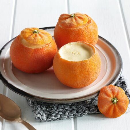 Clementinen-Parfait Clementinen-Parfait