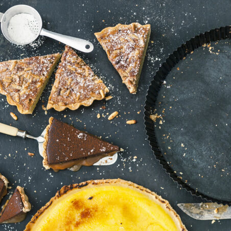 Tarte au chocolat et caramel salé - Schoko-Karamell-Tarte Tarte au chocolat et caramel salé - Schoko-Karamell-Tarte