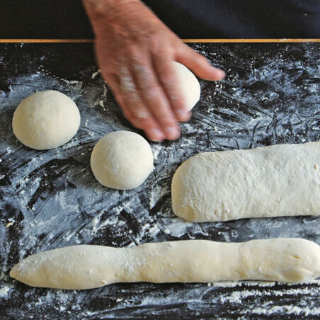 Grundrezept Weißbrotteig Grundrezept Weißbrotteig