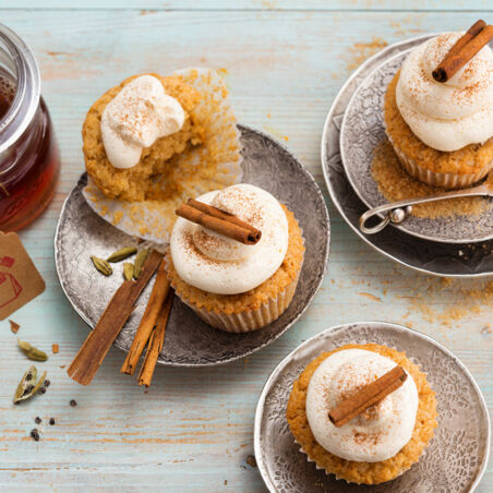 Chai-Latte-Cupcakes Chai-Latte-Cupcakes