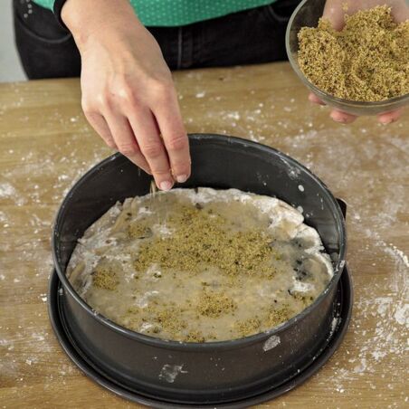 Dinkel-Baklava mit Mandeln und Pistazien Dinkel-Baklava mit Mandeln und Pistazien