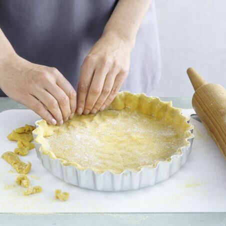 Das Knusperstück: glutenfreier Mürbeteig Das Knusperstück: glutenfreier Mürbeteig