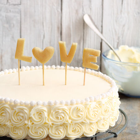 "Ganz in Weiß"-Motivtorte "Ganz in Weiß"-Motivtorte