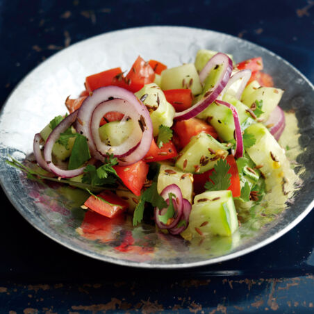 Tomaten-Gurken-Salat Tomaten-Gurken-Salat