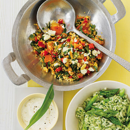 Bunte Couscous-Pfanne Bunte Couscous-Pfanne