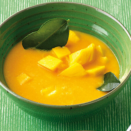 Mango-Kürbis-Suppe Mango-Kürbis-Suppe