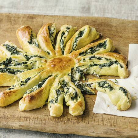 Spinat-Artischocken-Blüte Spinat-Artischocken-Blüte