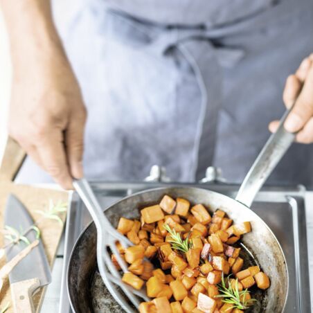 Spargel-Frittata mit Süßkartoffeln Spargel-Frittata mit Süßkartoffeln