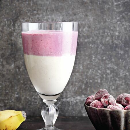 Banane-Kirsch-Shake Banane-Kirsch-Shake