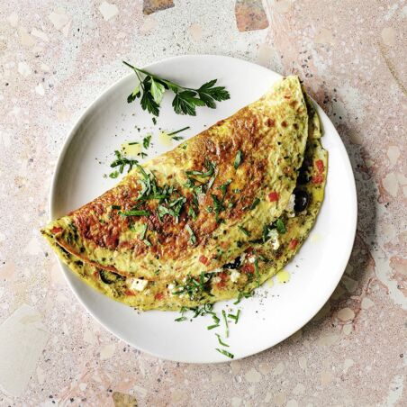 Griechisches Feierabend-Omelett Griechisches Feierabend-Omelett