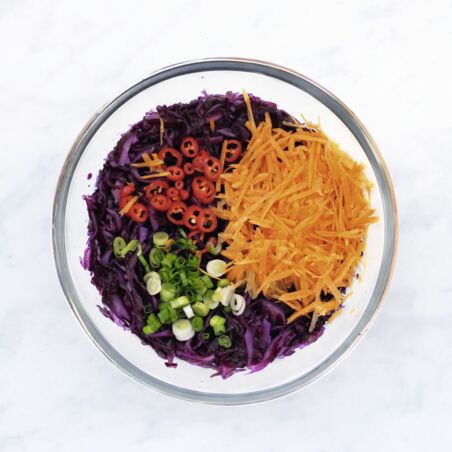 Fermentierter Rotkohl Fermentierter Rotkohl