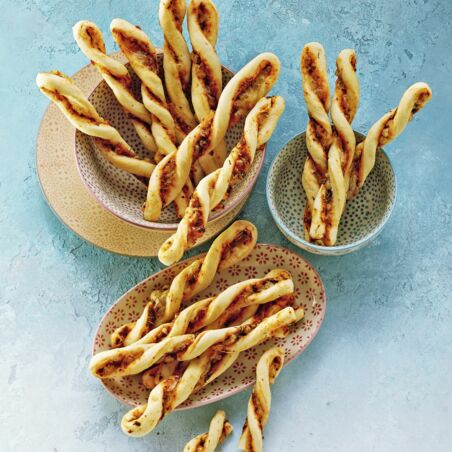 Pizzastangen zum Knabbern Pizzastangen zum Knabbern