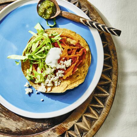 Veggie-Tinga mit Möhren Veggie-Tinga mit Möhren