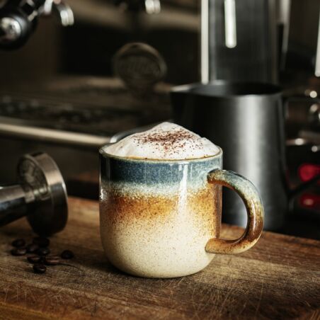 Kaffee mit
Kokos-Cashew-Schaum Kaffee mit
Kokos-Cashew-Schaum