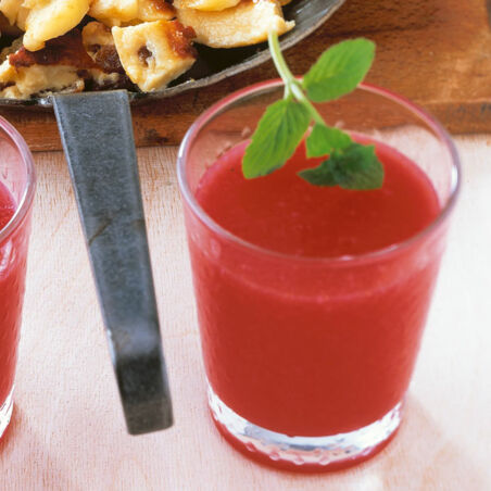 Kissel mit Birnen und Pflaumen Kissel mit Birnen und Pflaumen