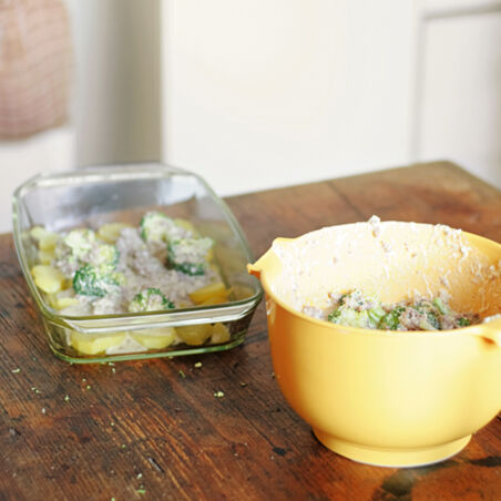 Kartoffelauflauf mit Hackfleisch und Brokkoli Kartoffelauflauf mit Hackfleisch und Brokkoli