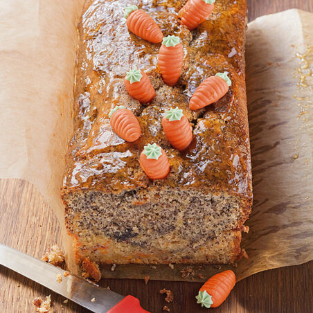 Möhren-Mohn-Cake Möhren-Mohn-Cake